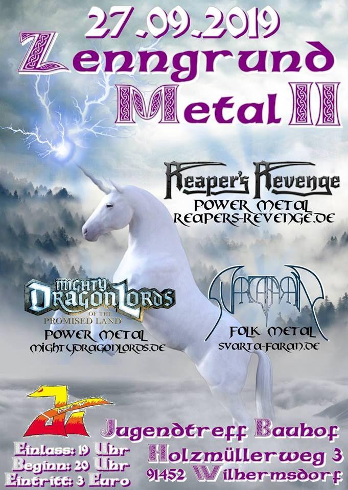 Flyer für Zenngrund Metal II