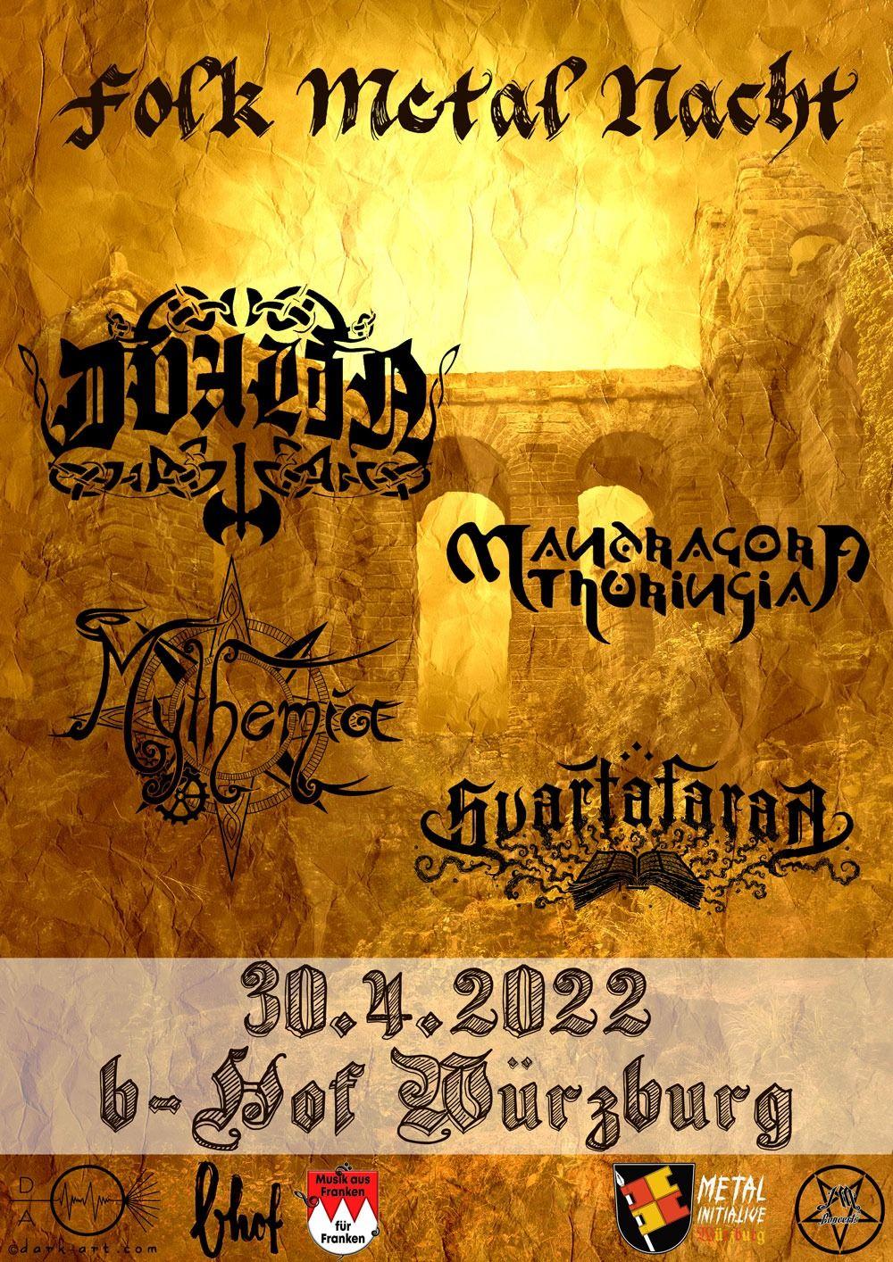 Flyer für Folk Metal Nacht