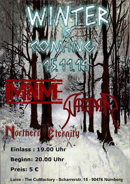 Flyer für Winter is Coming