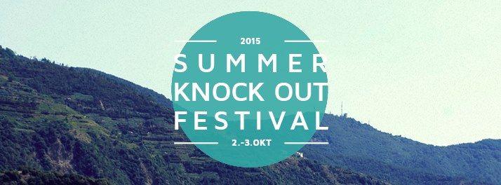 Flyer für Summer Knockout Festival